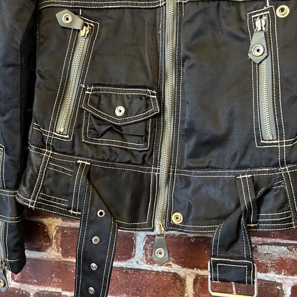 J. Lindeberg Stockholm Moto Jacket - XS - Picture 2 of 15